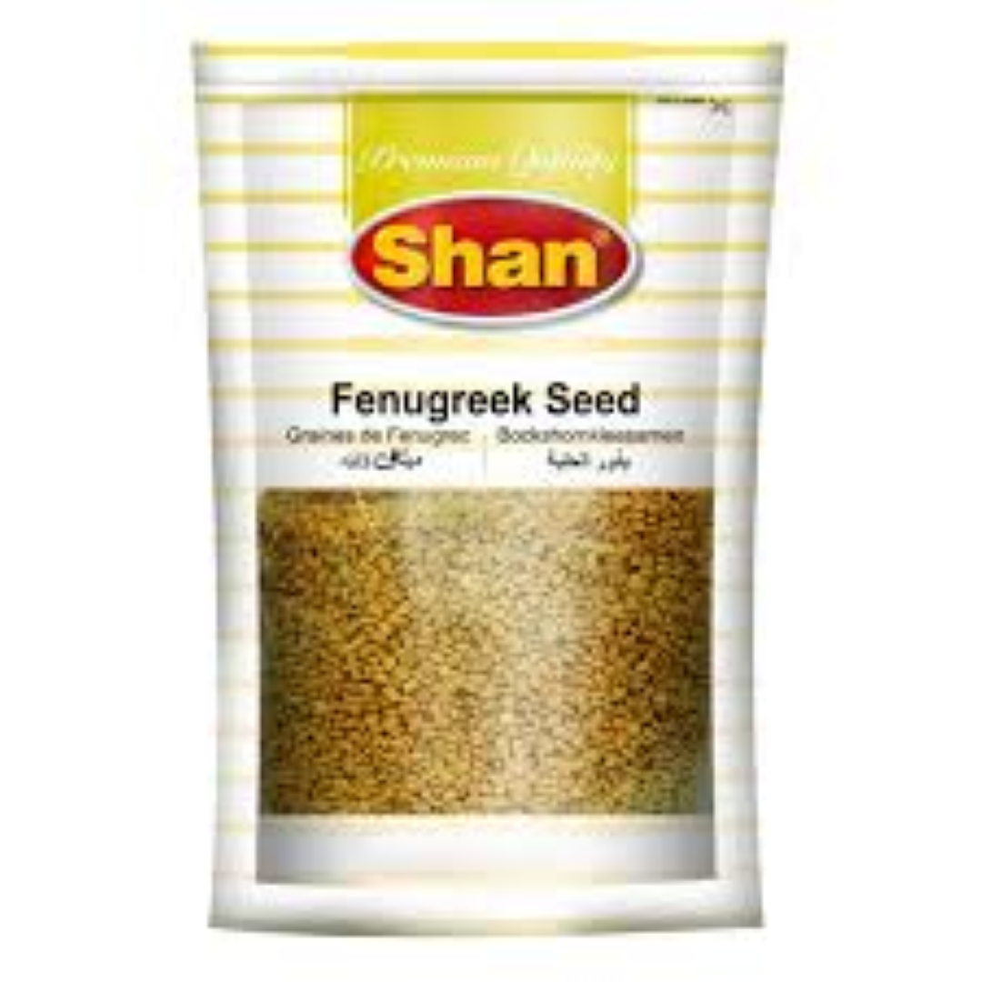 SHAN FENUGREEK SEEDS WHOLE 200G STAND UP POUCH